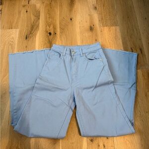 H&M Light Blue Wide Leg Pants